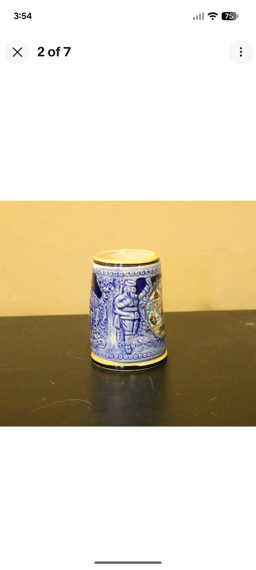New Hampshire Land of Scenic Splendor Beer Stein/Mug