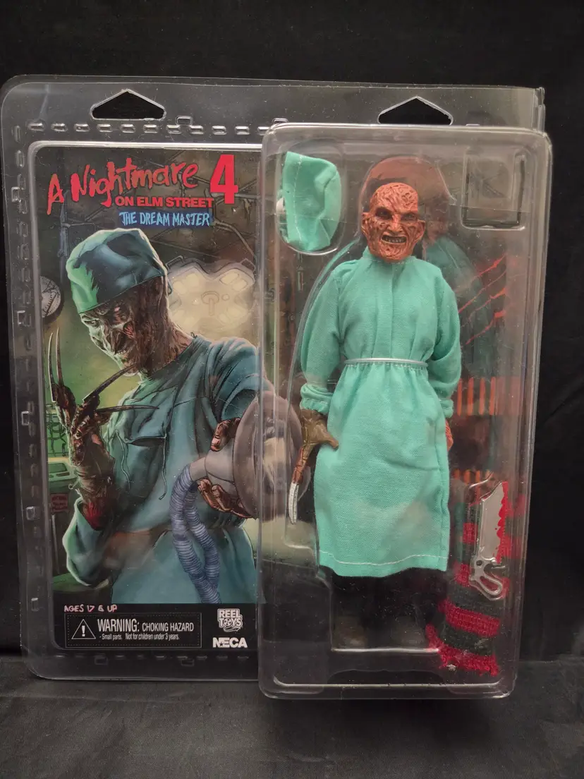 Neca Reel Toys Nightmare on Elm Street 4 Dream Master Freddy Krueger