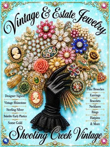 Vintage Jewelry…Necklaces, Earrings, & More!