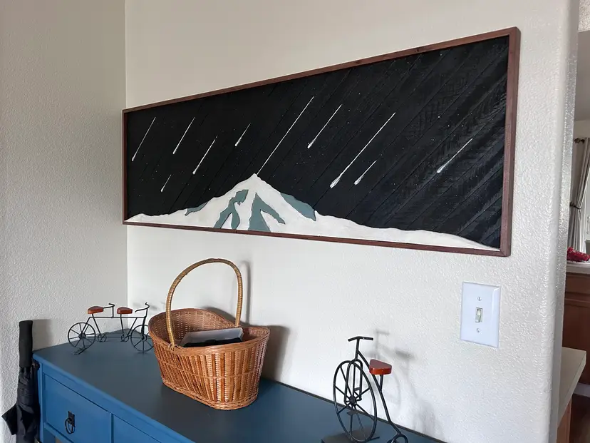 Mt Hood Meteor Shower