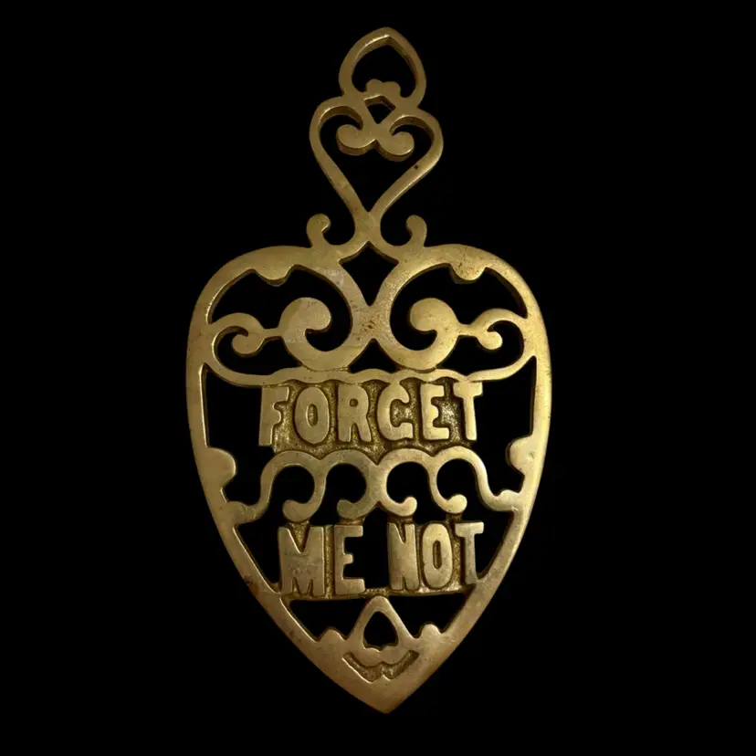 Vintage Brass Trivet