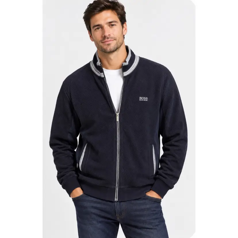 BOSS Hugo Boss Men's Full-Zip Jacket