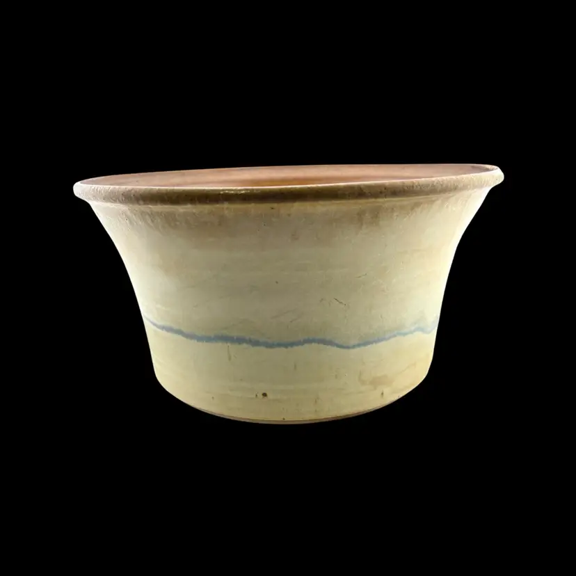 Vintage Pottery Planter/Bowl 5” Tall x 9.75” Wide