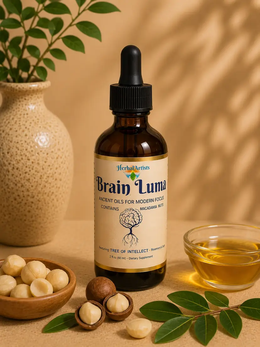 🧠✨ Brain Luma™ Cognitive Oil ✨🧠 60 ML Contains Macadamia Nuts