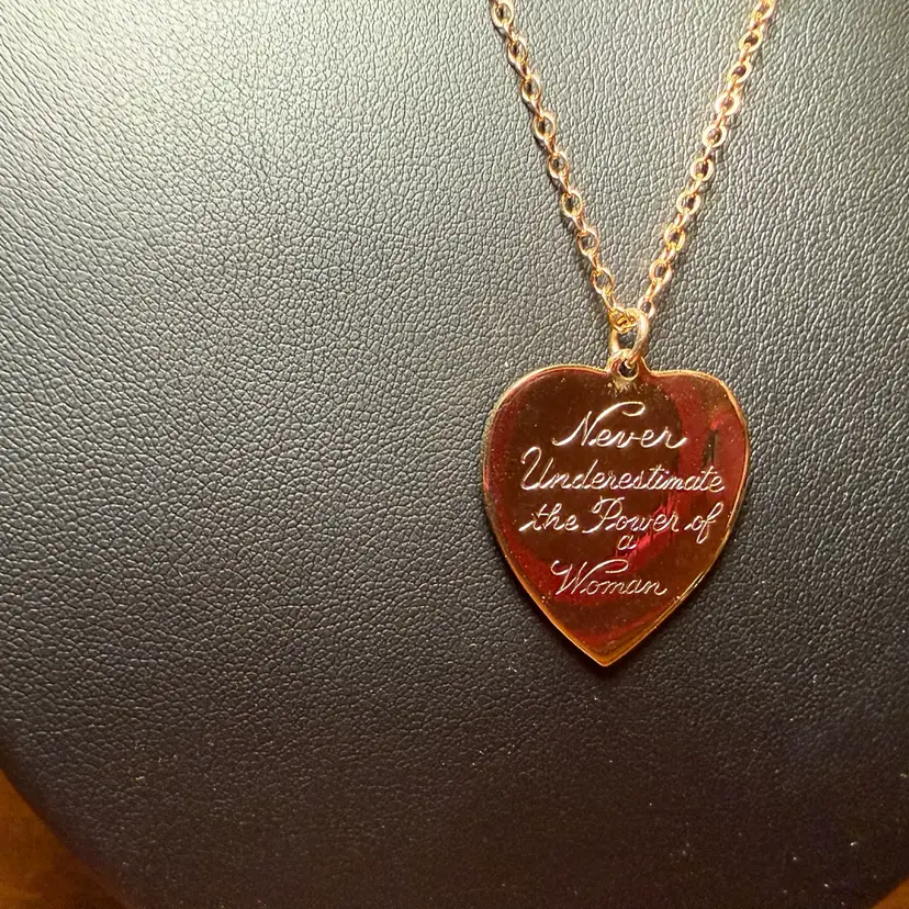 💖Never Under Estimate The Power Of A Women Necklace