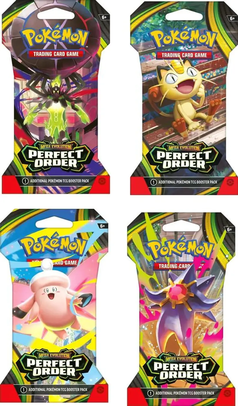 Pokémon Perfect Order Sleeved Booster Pack ME03: Perfect Order (POR)