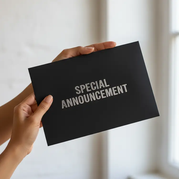 Special Announcement! You won't believe what's coming!