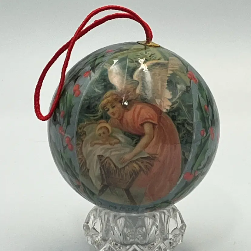 Victorian Style Decoupage Ornament