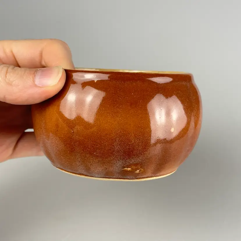 FLAWED YET FABULOUS Fall Figural Ceramic Pumpkin Cup, Perfect For Creative Arrangements & Autumnal Vignettes 4.25”