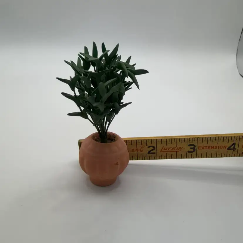 🔔 Mini Faux Plant With Terra Cotta Planter