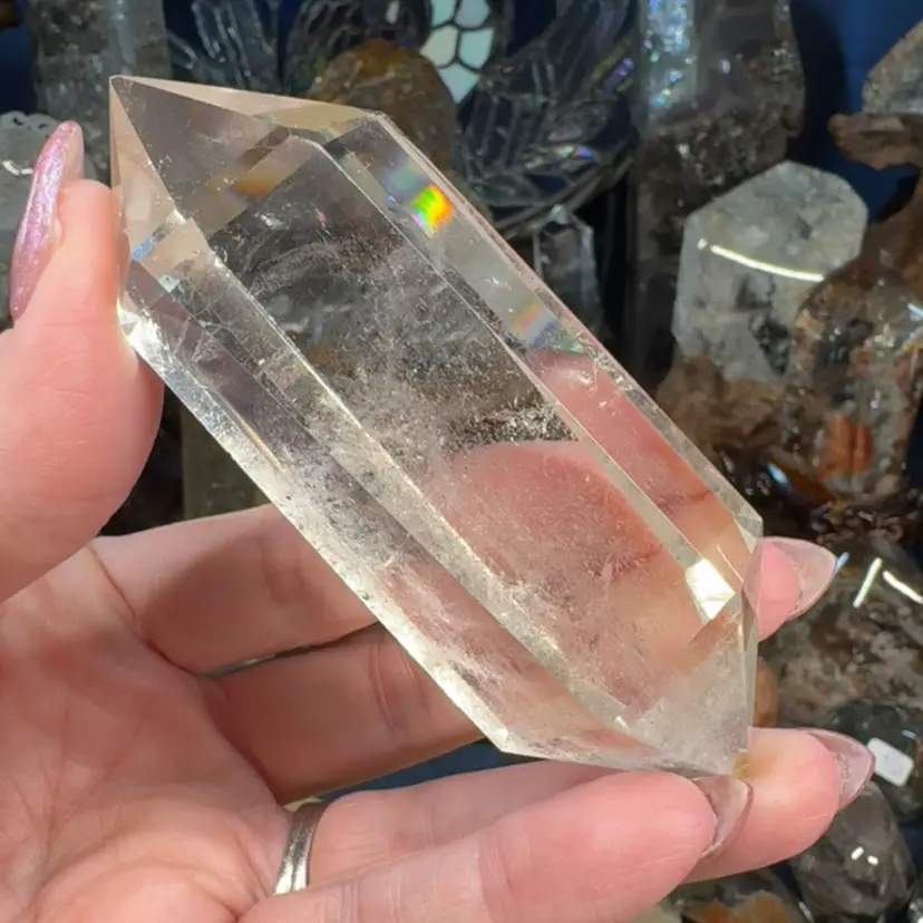 Clear Quartz Double Points 35E