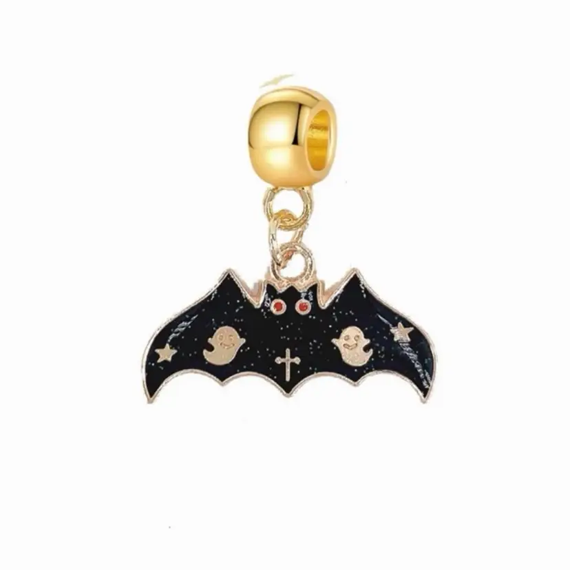 Spooky Bat Scary Halloween European Charm - Holiday Limited Edition