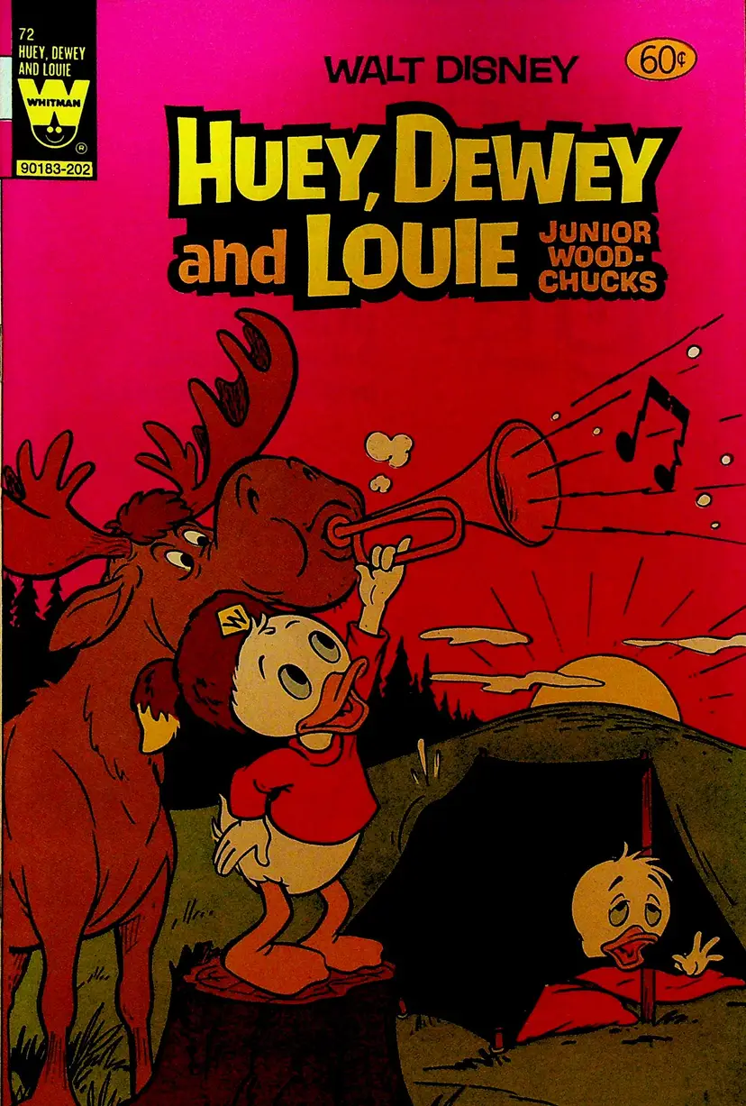 Walt Disney Huey Dewey Louie Junior Woodchucks 72 (nh)
