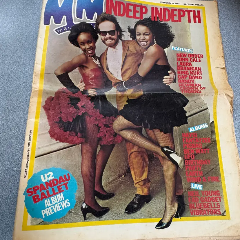 Melody Maker 2/12/1983