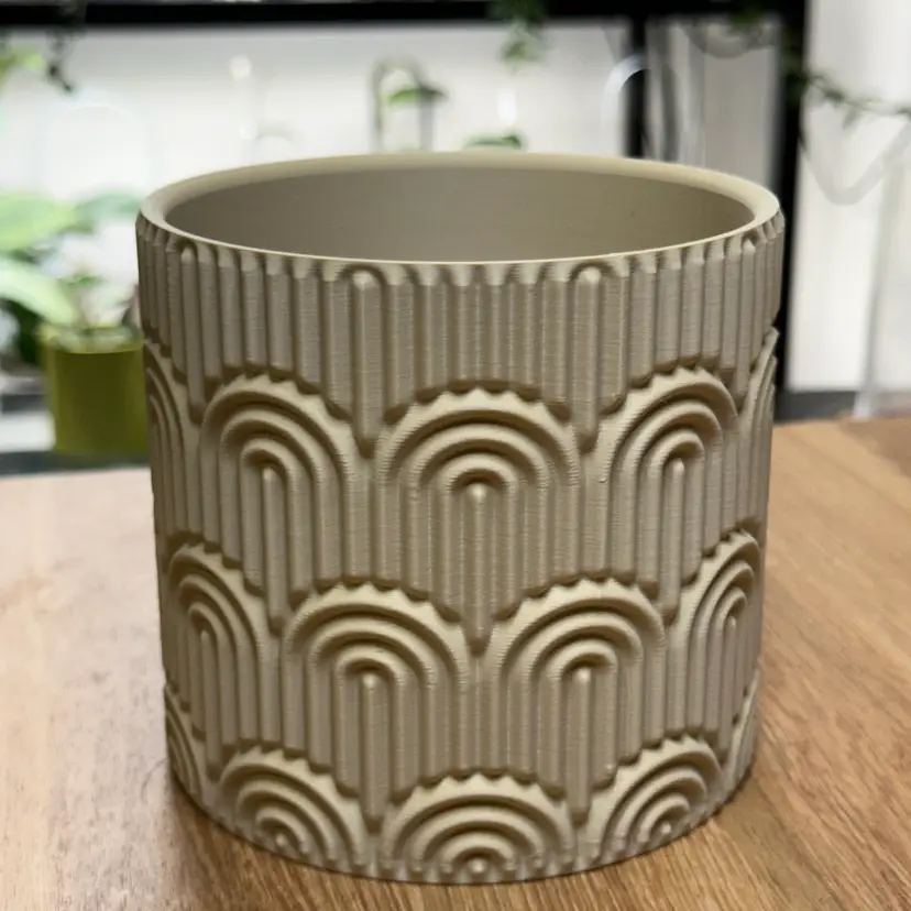Plant Cover Pot - Boho Rainbow - 4.25” x 4”