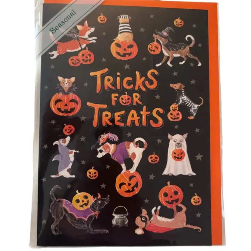 New Trader Joes Halloween Greeting Card