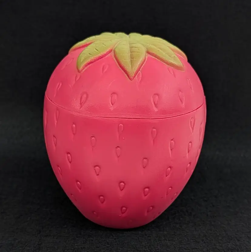 Vintage 1970's Avon PICK-A-BERRY Strawberry Soap Container Only