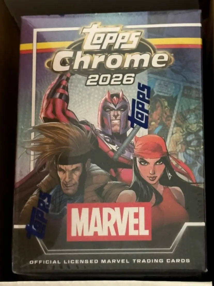 2026 Topps Chrome Marvel Value Box
