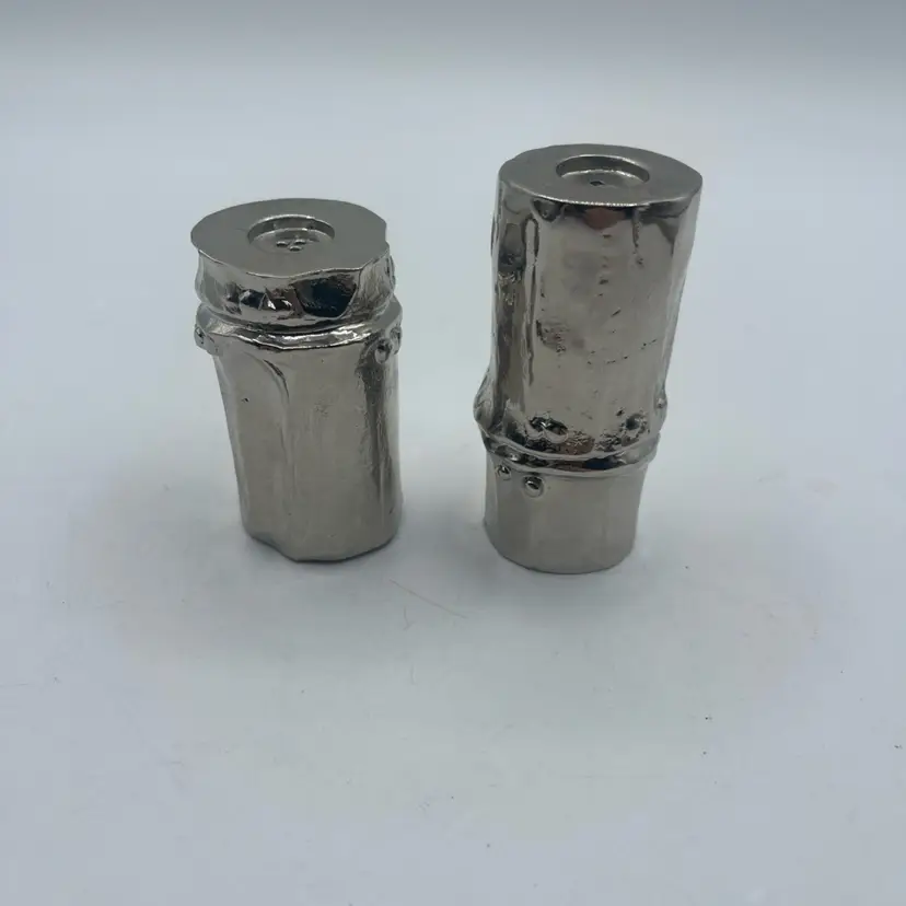Michael Aram Bamboo Collection Salt and Pepper Shaker Set Stunning