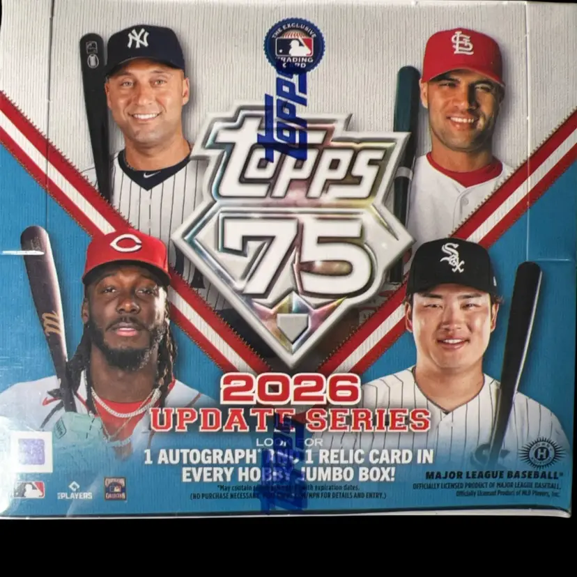 2026 Topps Update Baseball 3 Jumbo Box PYT Live Rip #1 MBB2078