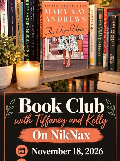 November Book Club w/ Kelly - Second Wind 