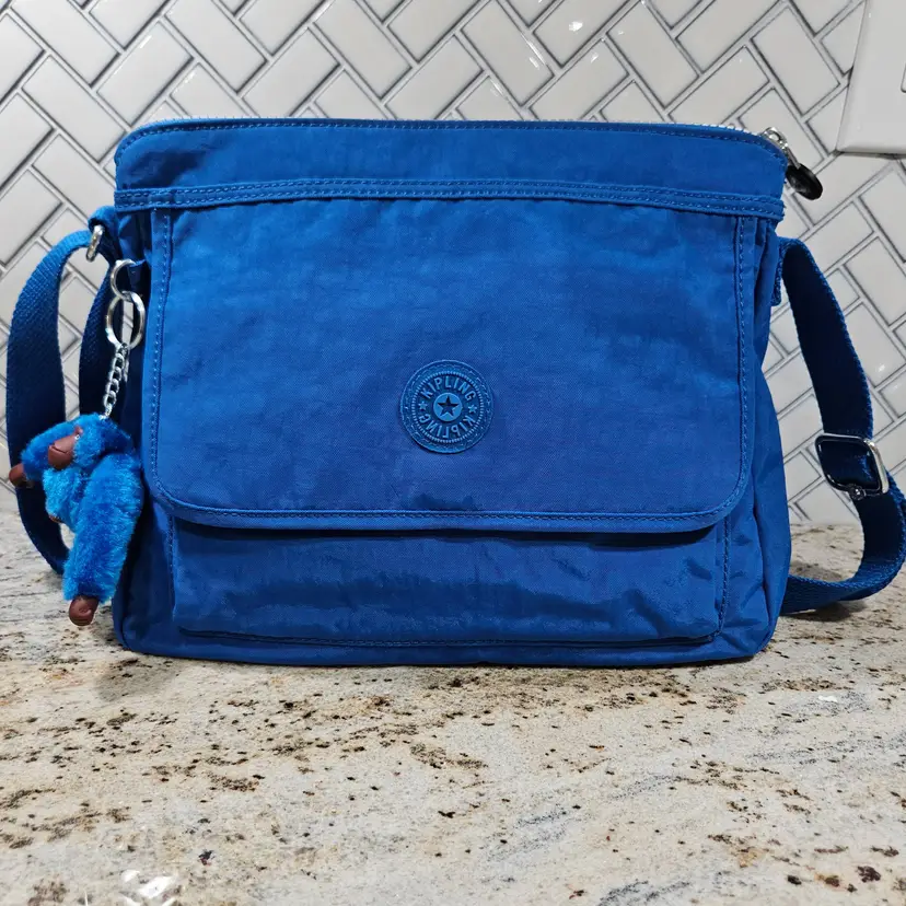 Kipling Aisling French Blue Travel Everyday Bag