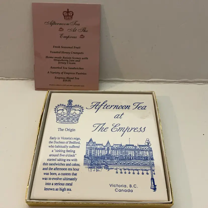 Afternoon Tea At The Empress Trivet