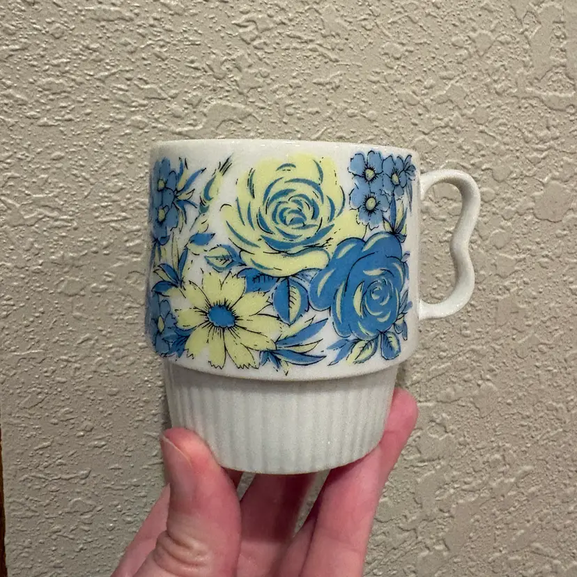 Japan Floral Stacking Mug