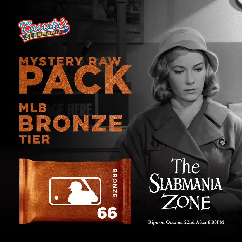 #66 / Bronze Tier MLB Mystery Raw Pack / CS 09