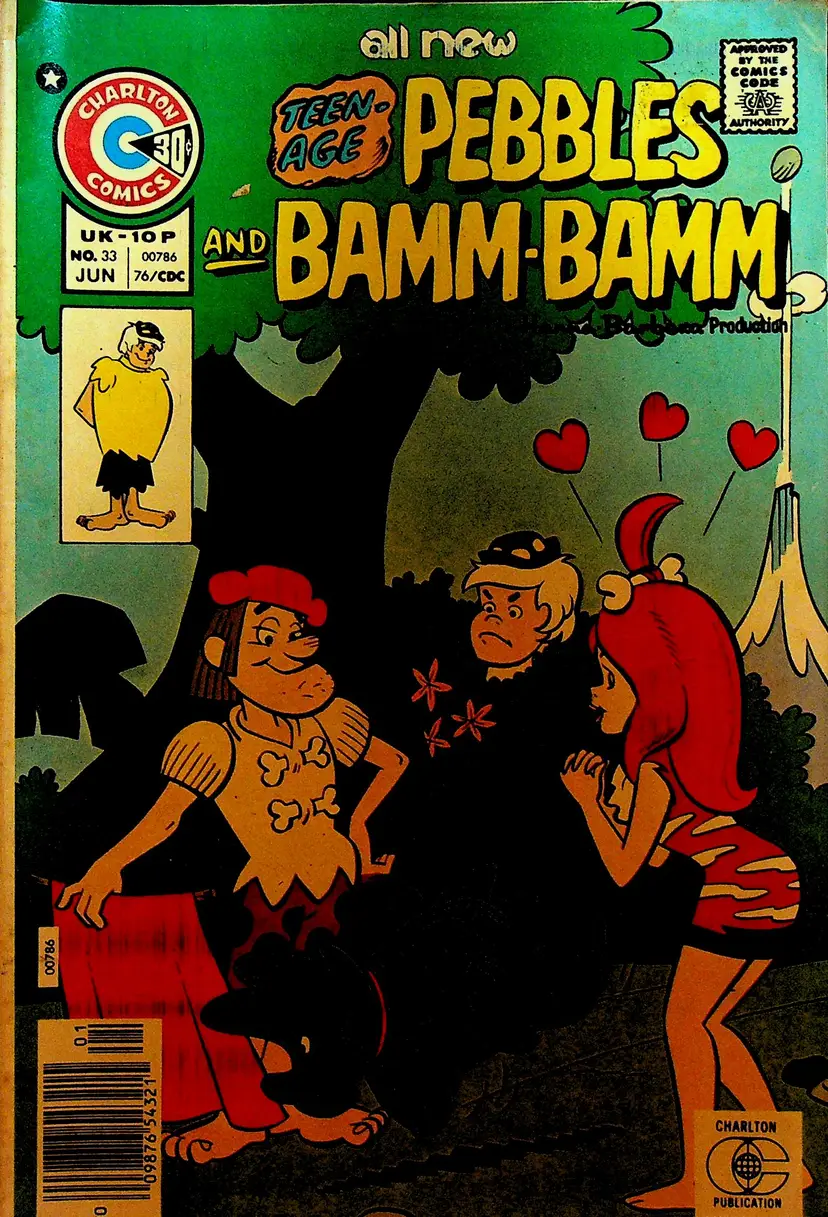 Pebbles and Bamm-Bamm 33 Charlton Comics (nh)