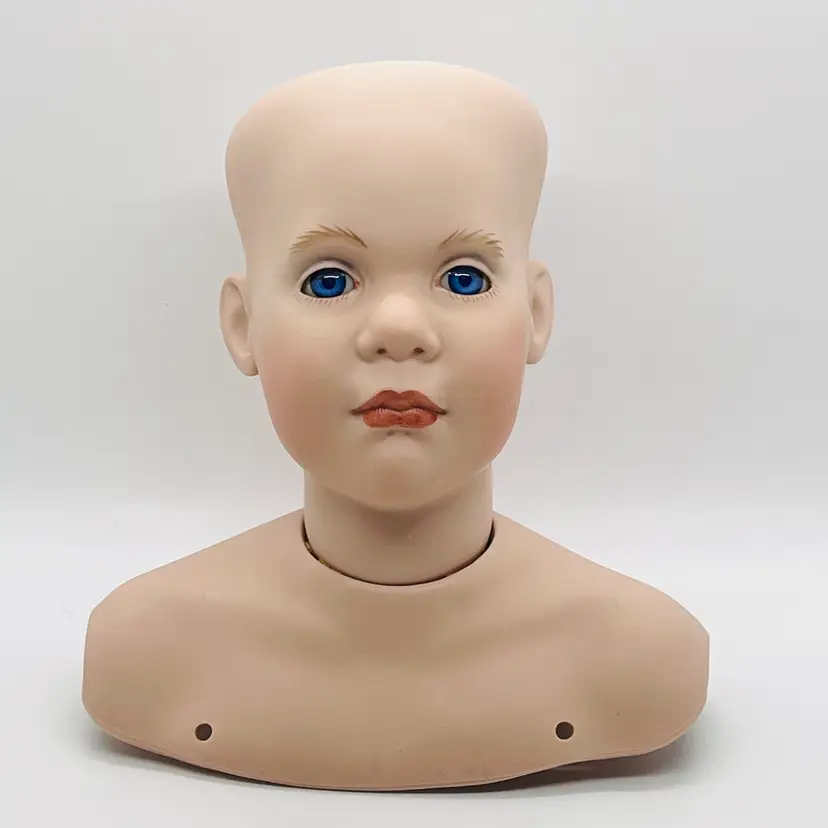 The Doll Artworks June by Donna RuBert 1991 Porcelain Vintage Doll BUST ONLY