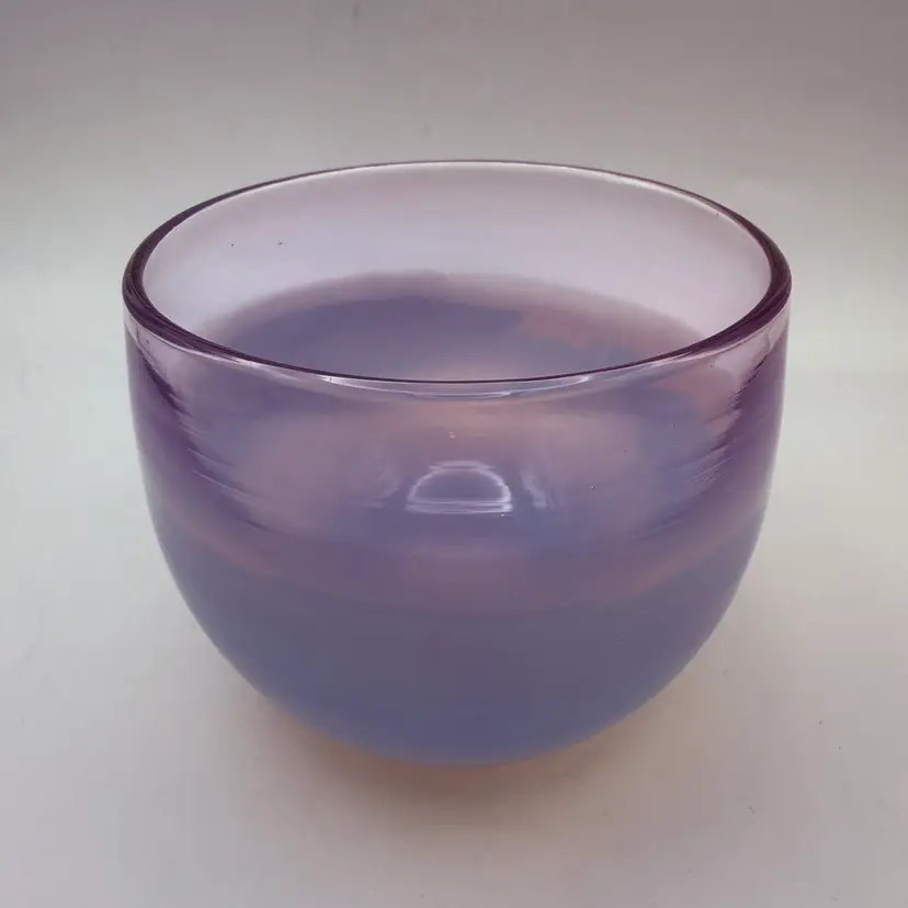 Collectable Vintage Lavender Glassy Baby Drinker