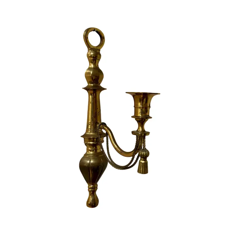 Solid brass Candle Sconce