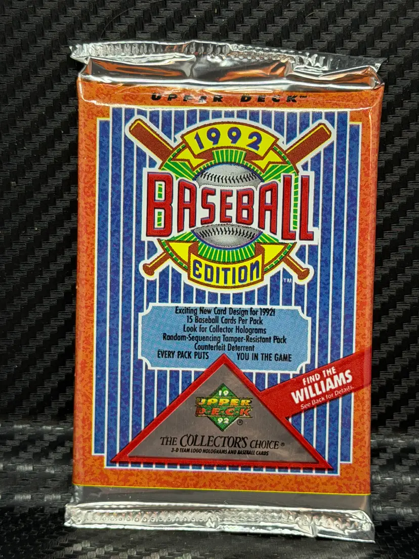 1990, 1991, or 1992 Upper Deck Pack