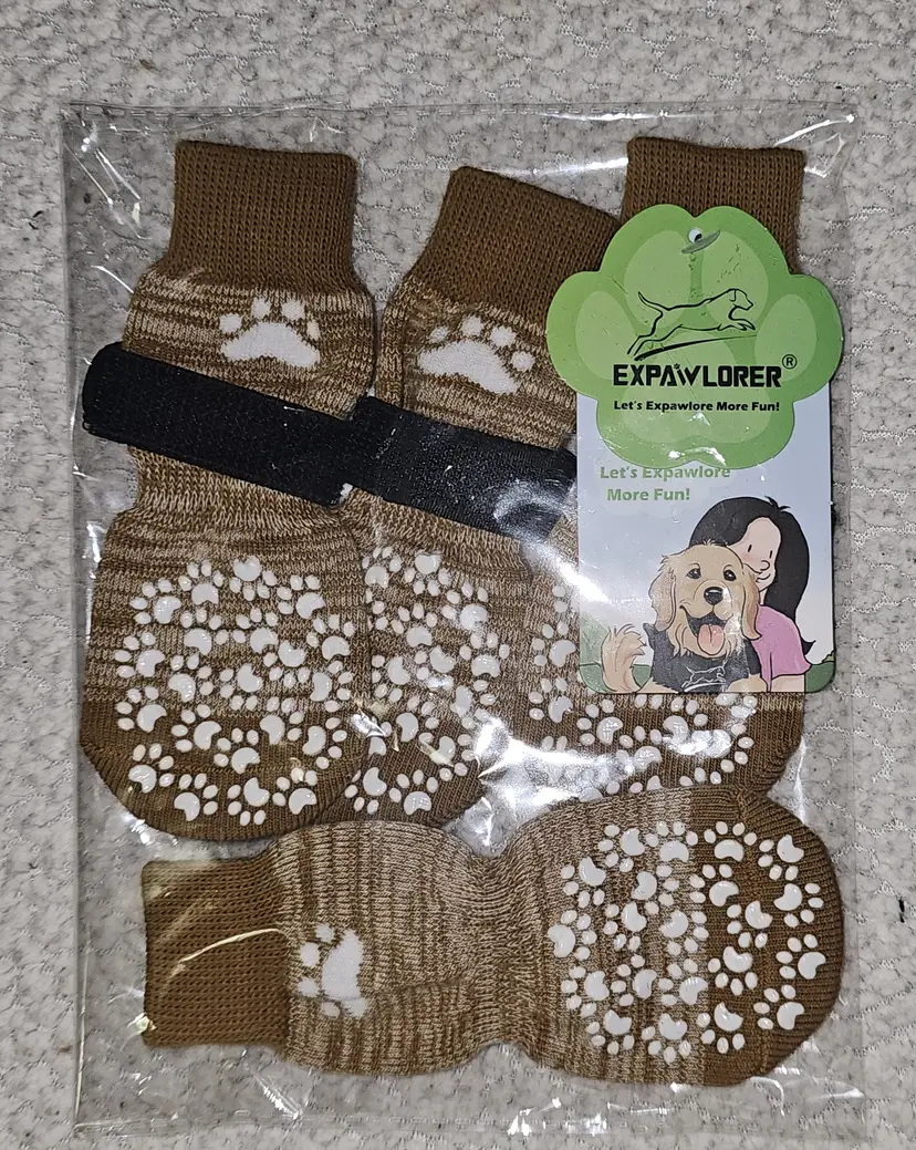 Expawlorer - Pack of Dog Socks - New Without Tags