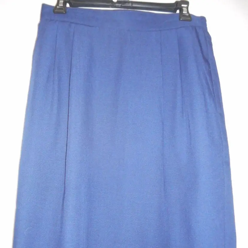 Sag Harbor Professional Suit Skirt Navy Blue Lined Skirt Size 12 1980s