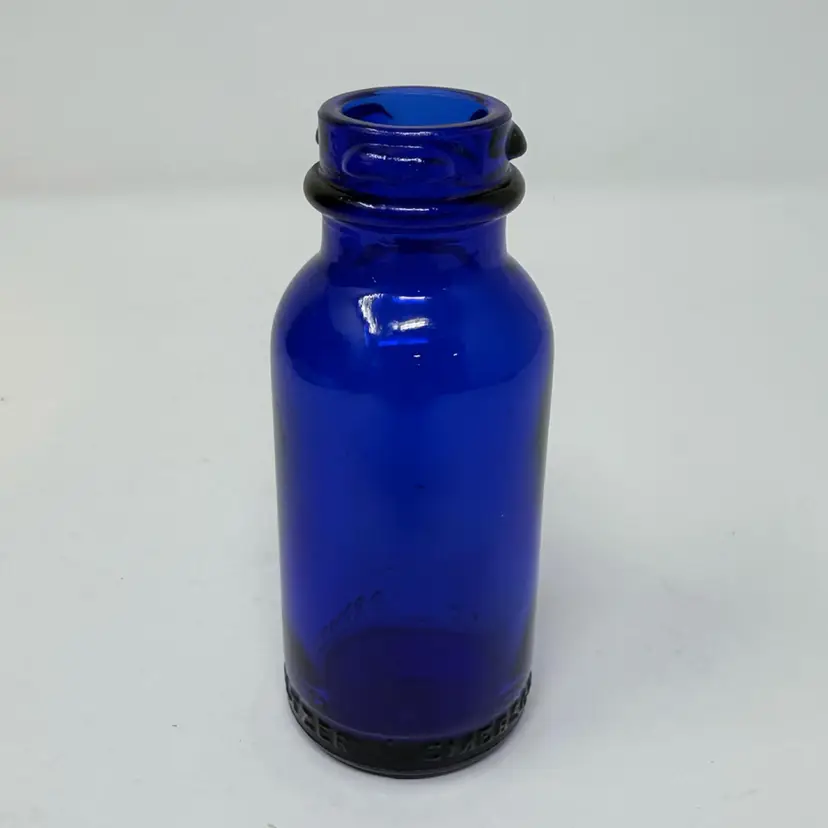 Antique Cobalt Blue Emerson Drug Co Bromo-Seltzer Bottle