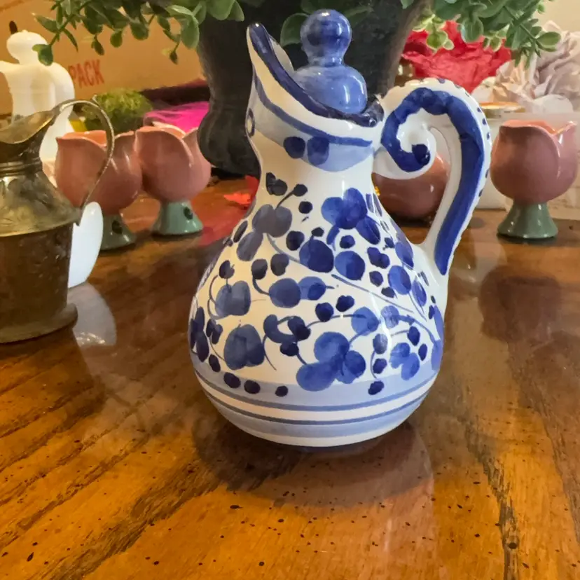 Cruet Blue/ White