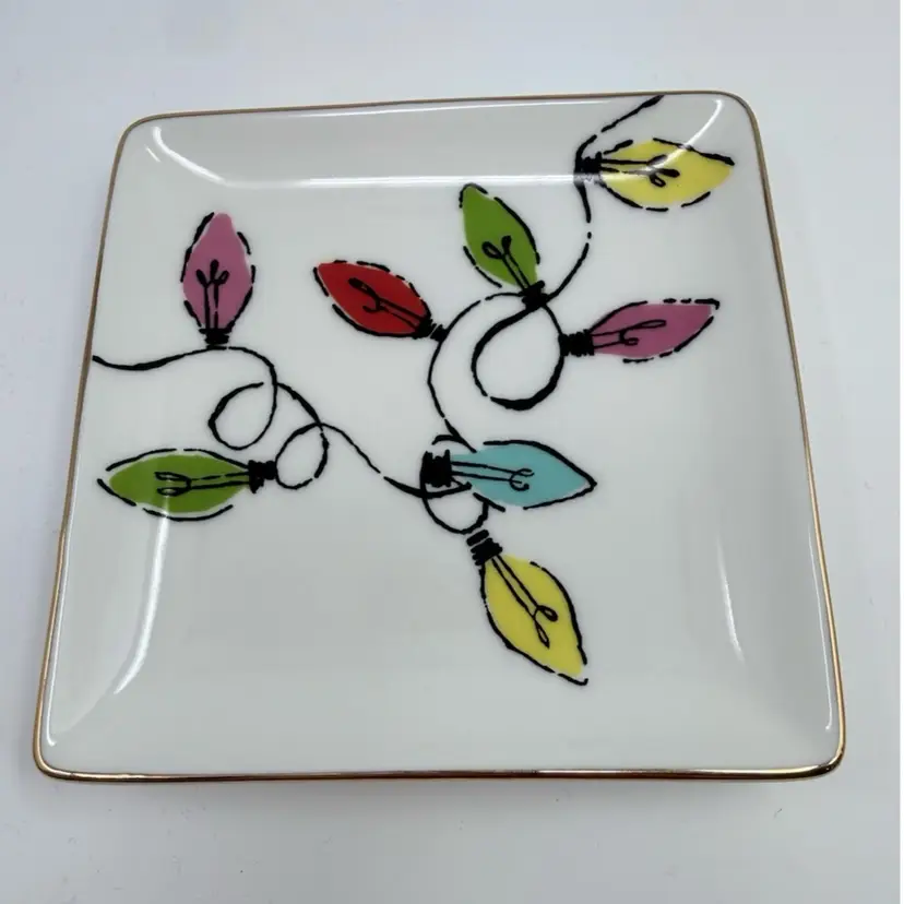 Kate Spade Lenox Square Christmas Plate