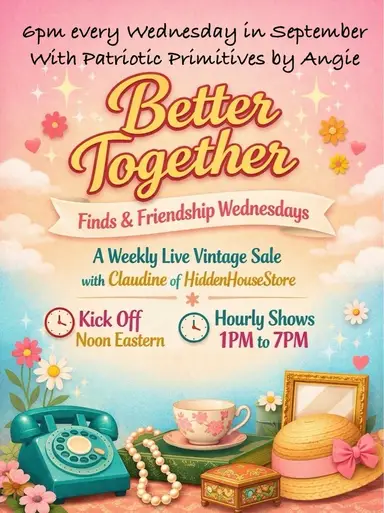 Better Together With Patriotic Primitives By Angie Fenton Special!
