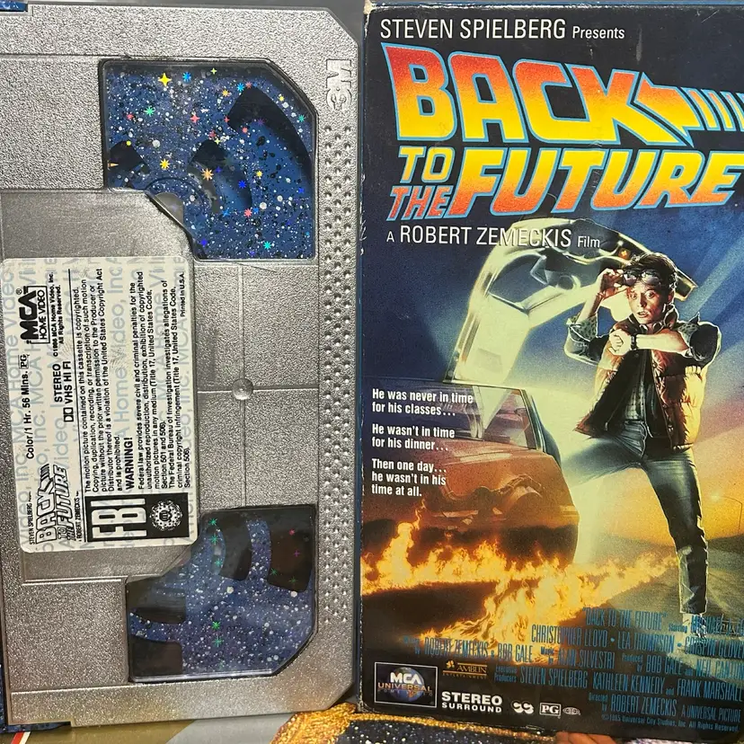 Back To The Future VHS (Larry Ward Art)