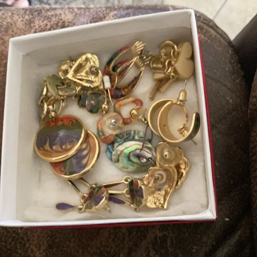 Buyers Choice - Enamel Pierced Earrings