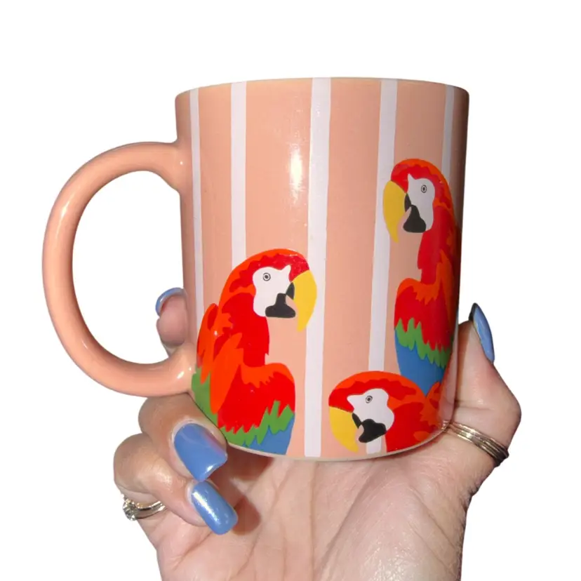 “Parrot Tree” T. Taylor Otagiri Japan Mug