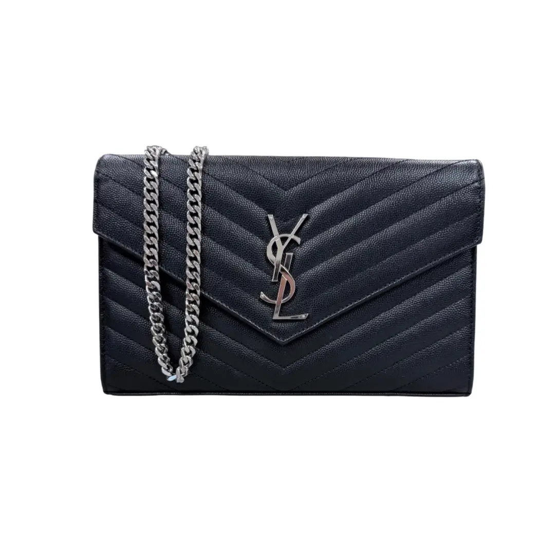 Saint Laurent Cassandre Chain Wallet