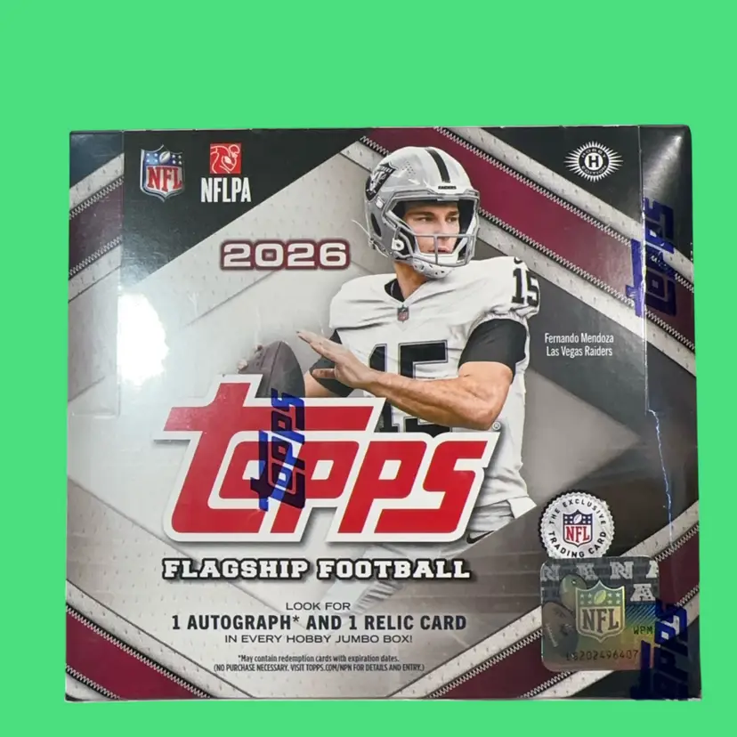 BN 010: 2026 Topps Flagship Football One Jumbo Box Division Rip