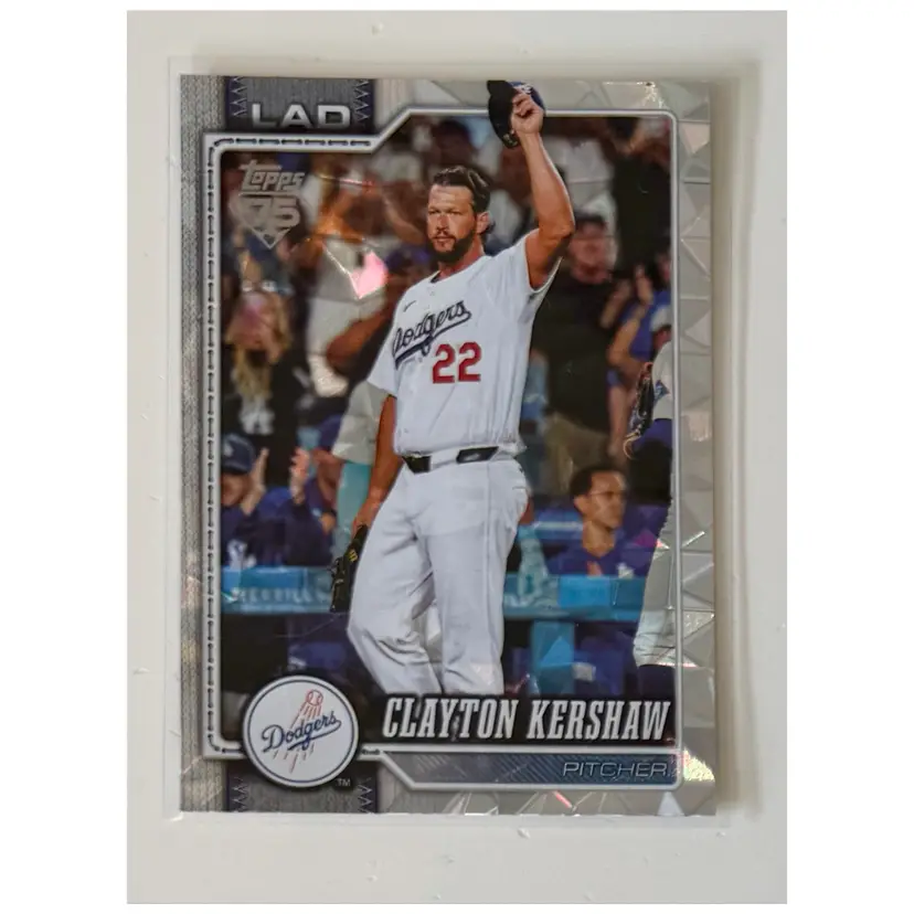 Clayton Kershaw Diamante Foil Los Angeles Dodgers
