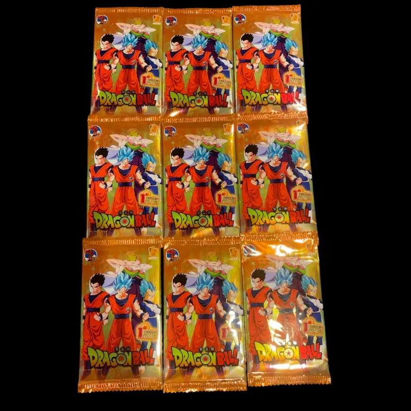 DBZ - Sealed Packs -lot of 9