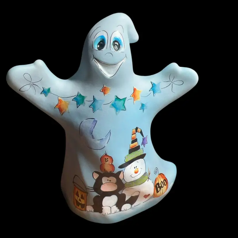 Fenton Halloween Ghost Signed Numbered  25/32