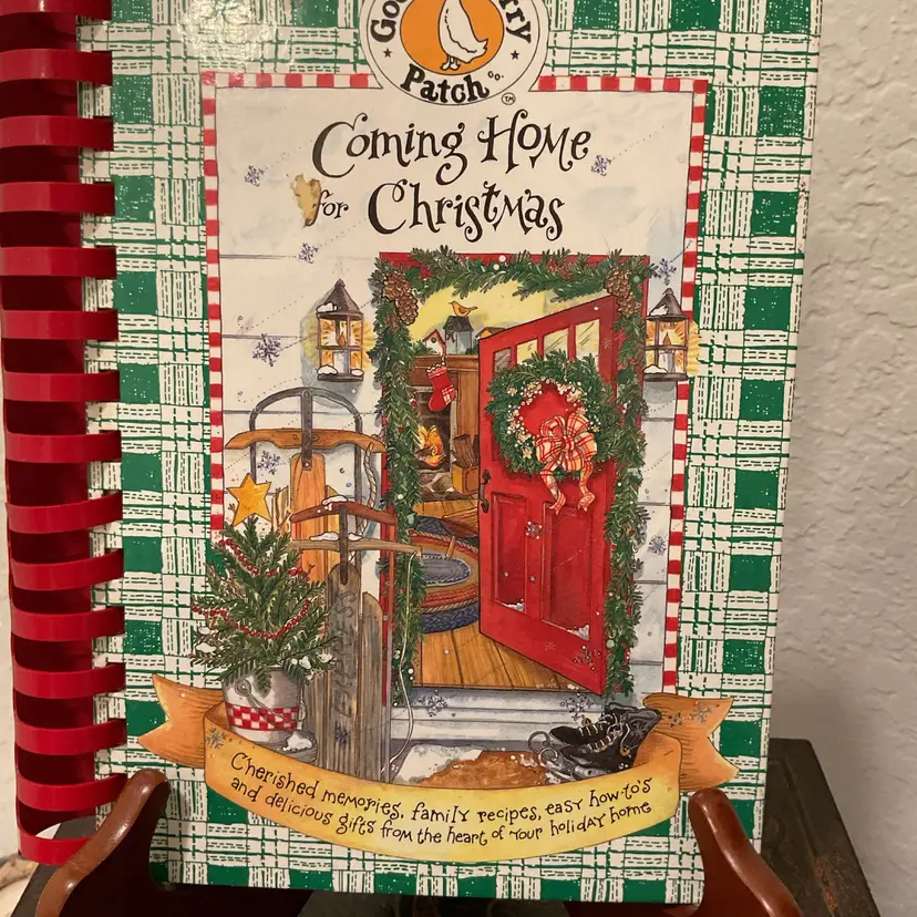 🍁Gooseberry Coming Home For Christmas Cookbook