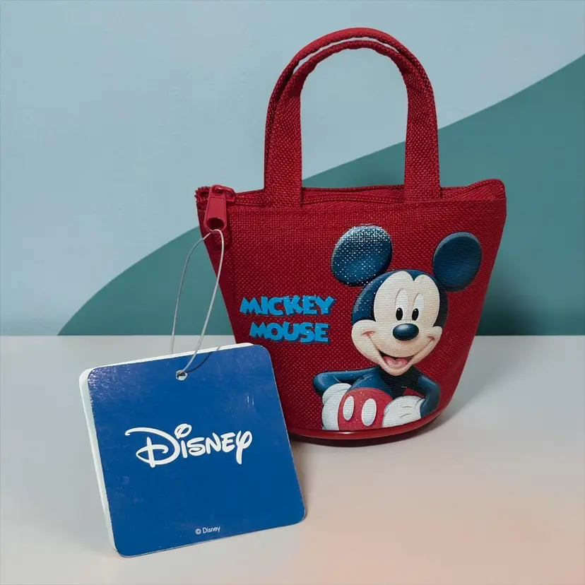 Disney Mickey Mouse 3" Red Coin Purse-Brand New with Tags!!!Mickey Coin Purse